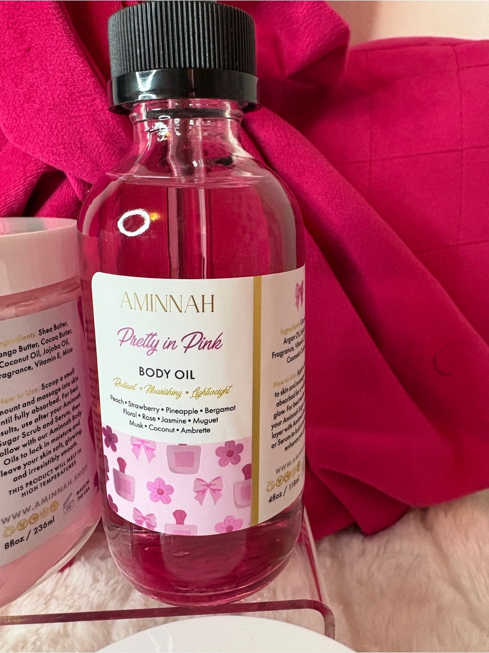 AMINNAH Pretty in Pink Set - Picture 5 of 5